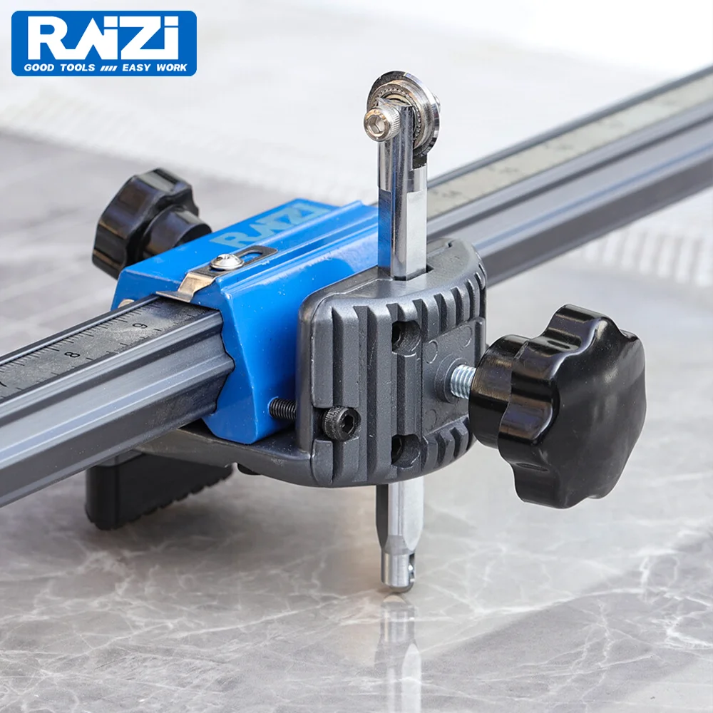Raizi 3 Pcs Manual Tile Brick Cutter Rotary Bearing Wheel