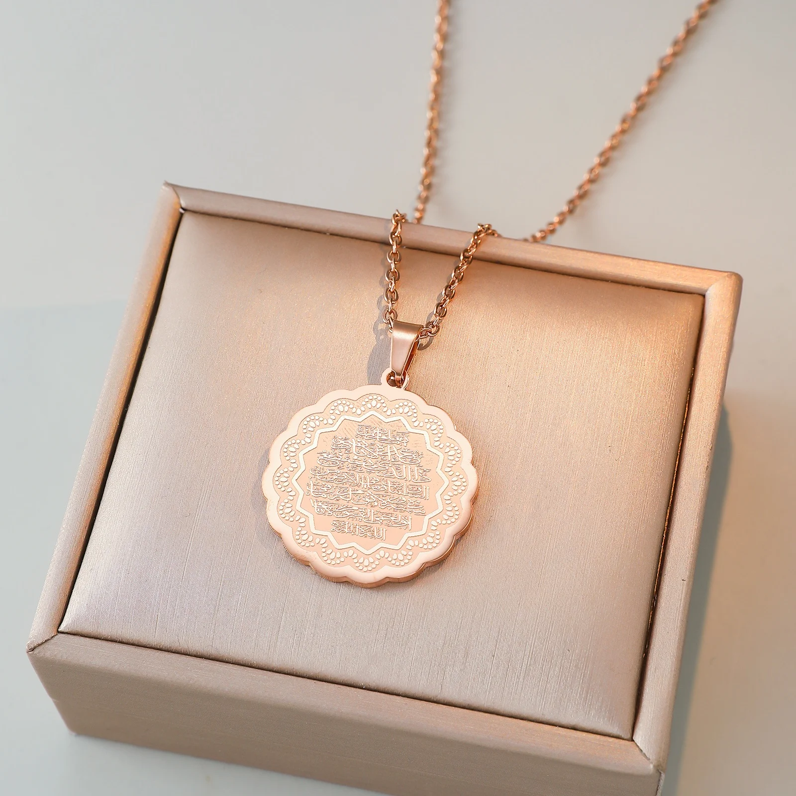 Muslim Arabic Pendant Necklace - Al Ain Jewelry & Watches Exhibition 2025 review and price