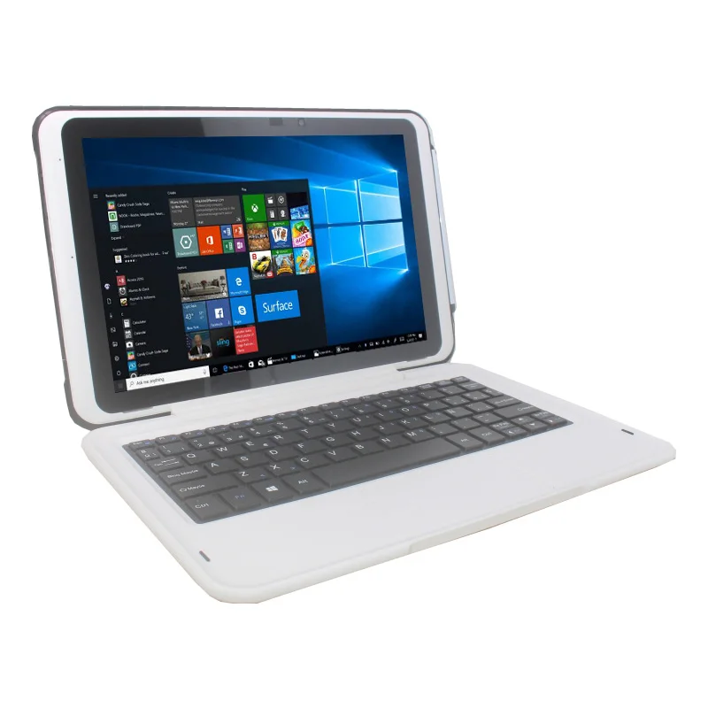 Laptop Intel Atom Z8350, 10.1 ", Windows 10 Pro, 2GB RAM, 64GB ROM, Tablet, Resolução IPS 800x1280, Escritório, Estudo, PC, Computador barato, Novo