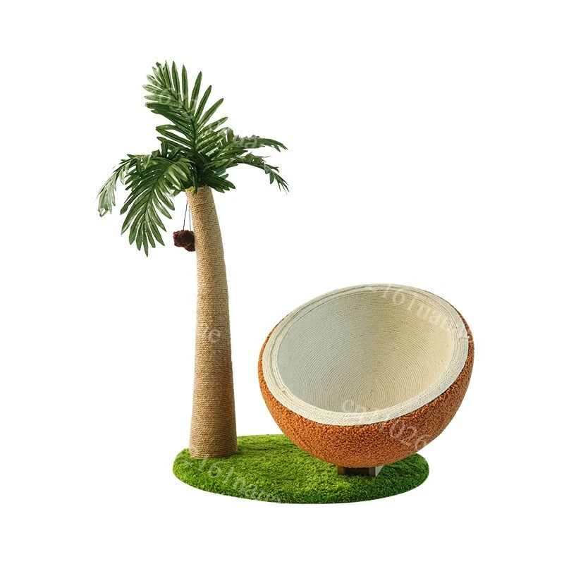 Cat climbing frame scratching column set, including cat house accessories, cat climbing frame, luxury castle,
