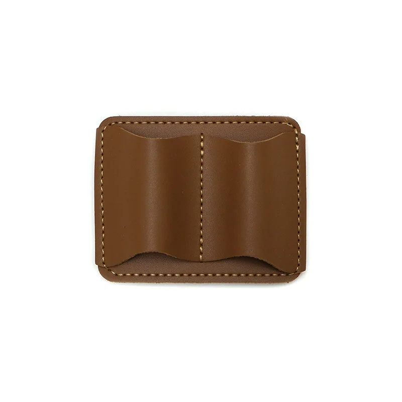 1pc Vintage Creative Practical Multi-functional PU Leather File Folder With Pen Holder Traveler Journal Notebook Organizer For B