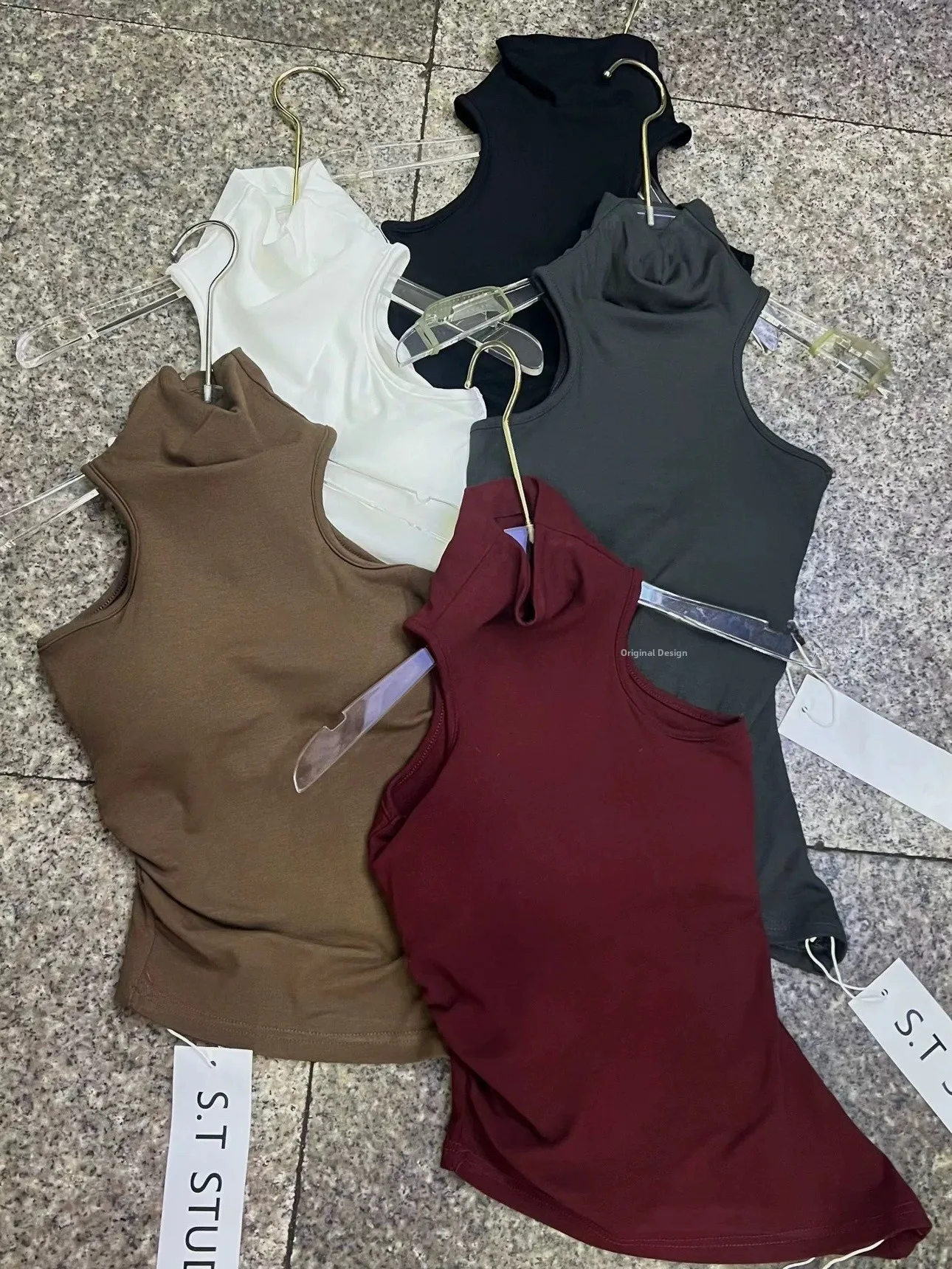 

Облегающий жилет с высоким воротником, женский базовый слой, модный топ ранней осени, новый корейский модный универсальный жилет для похудения