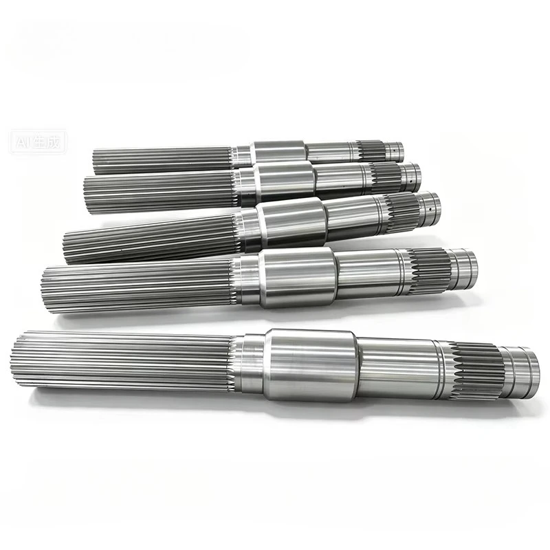 Custom High Precision Long Interal Involute Spline Shaft for Machinery Transmission OEM Non-standard Long Drive Gear Shaft