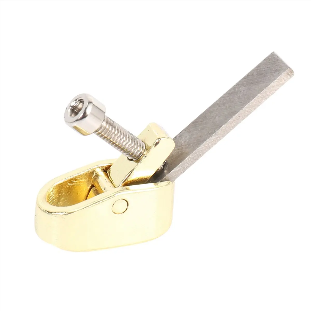 TUREBG 15 Piece Woodworking Plane Cutter Set Curved Sole Metal Copper Luthier Tool Violin Viola Cello Wooden Instrument