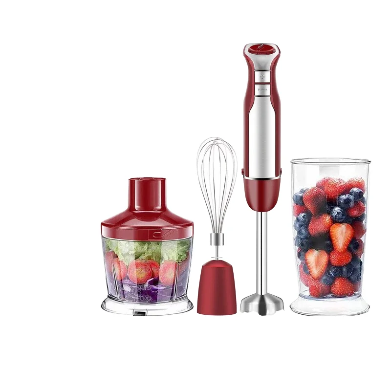 Household handheld blenders can be customized for juicers, cereals, and meat grinders for baby food, rice, and juice supplements