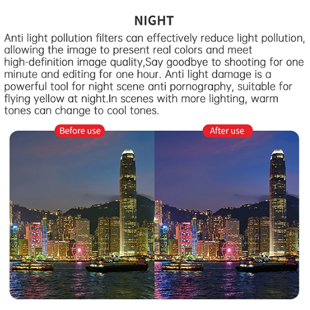 Avata2 Glass UV MRCUV CPL Star Night Lens Filter Protector Cap for DJI Avata 2 Drone