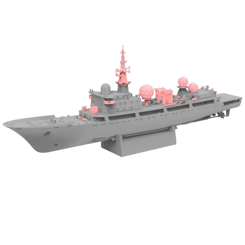 1/700 815G-class Uranus Electronic Reconnaissance Ship Model Kit DIY Hand-assembled Plastic Boat Model Toy Adult Assembly Ship