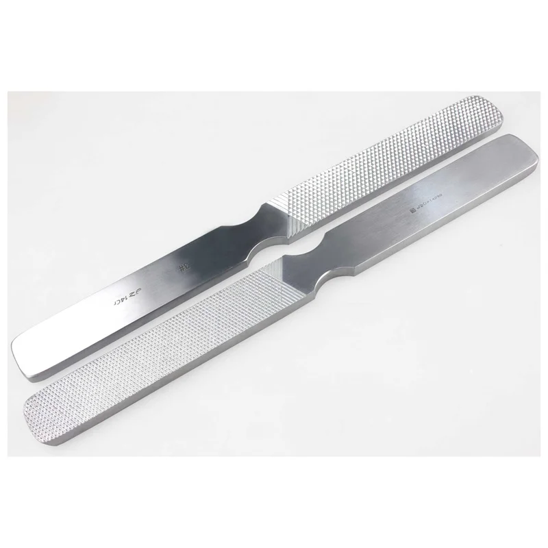 

JZ Jinzhong medical single-sided knee joint flat bone file tibial platform meniscus bone file femur tibia orthopedic instrument