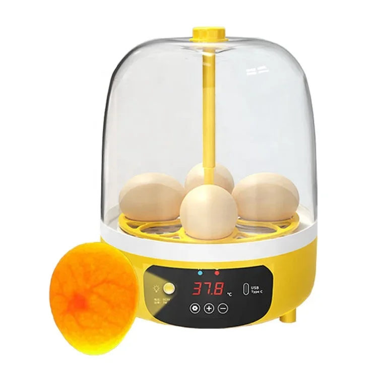 New Listing mini 4 egg hatching machine chicken egg incubator nice price