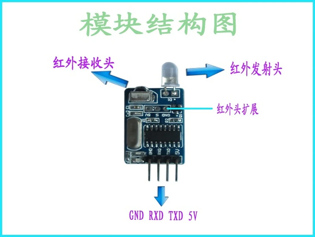 5V IR Infrared Remote Decoder Encoding Transmitter&Receiver Wireless Module For Arduino
