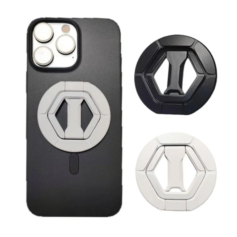 Magnetyczny uchwyt na telefon do magsafe Magnetyczny uchwyt na telefon komórkowy Podpórka na palec do iPhone'a 16 Pro Max Fajny design