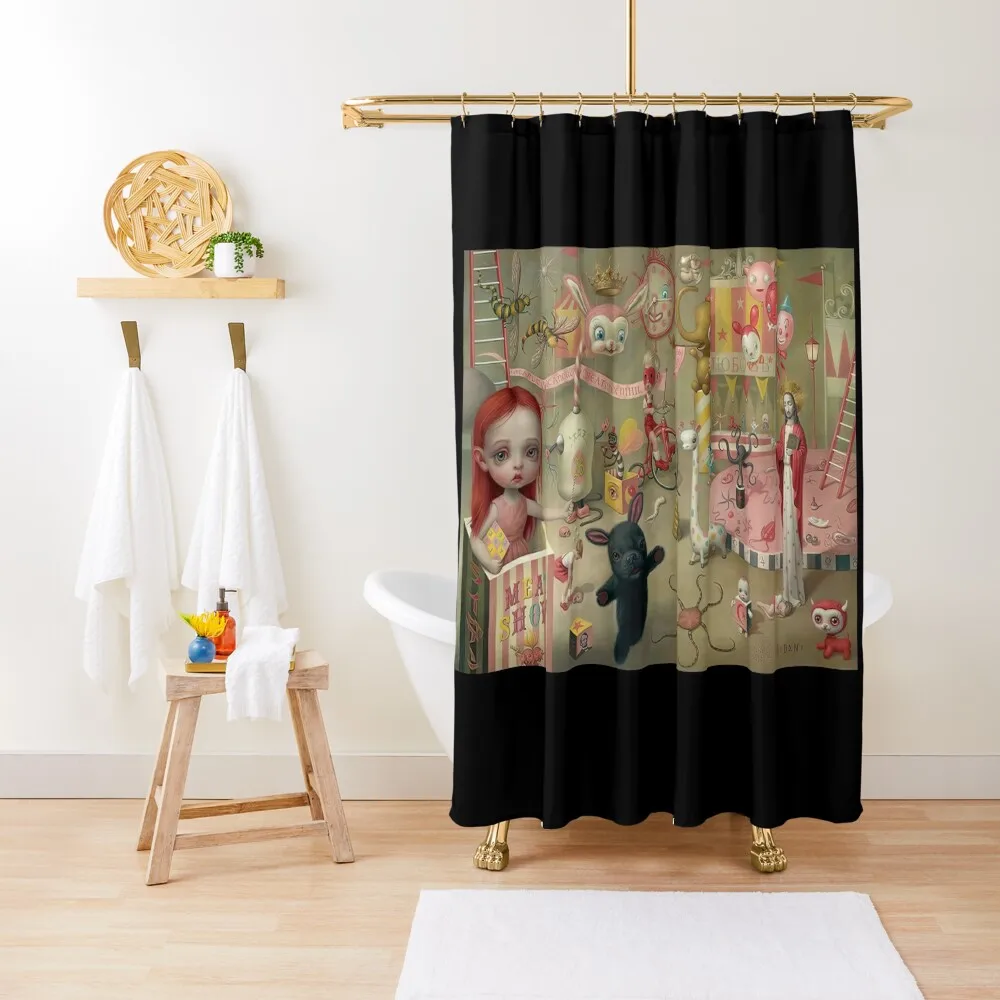 

Mark Magic Circus Shower Curtain Elegant Bathroom Anime Bathroom In The Bathroom Curtain