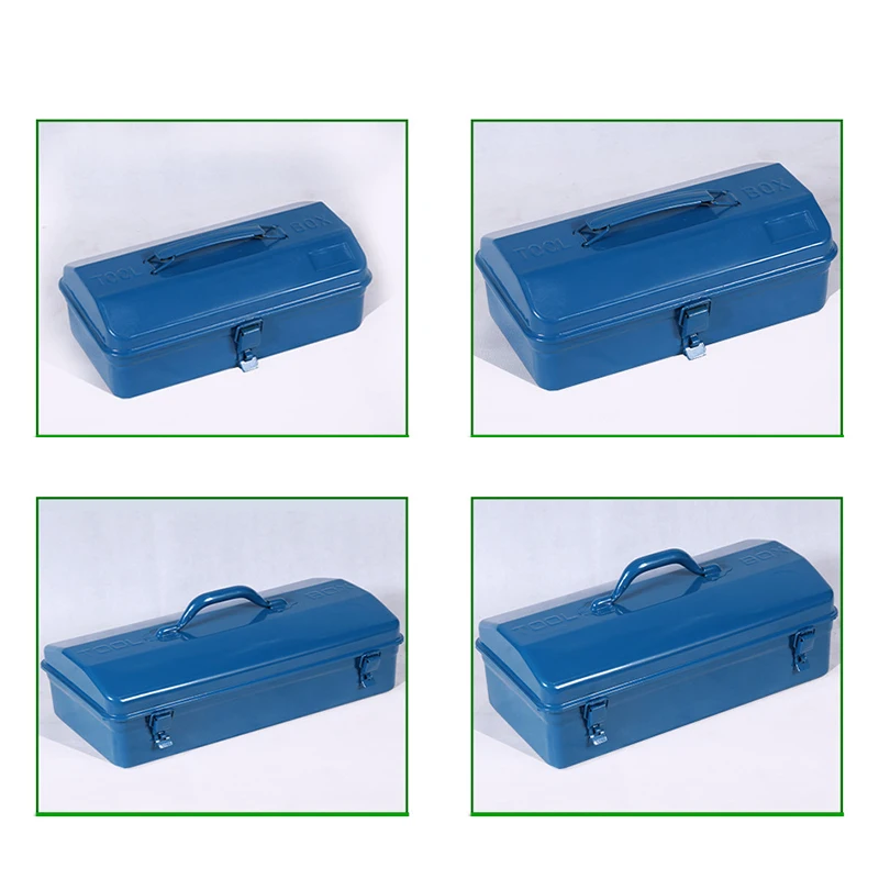 Multifunction Iron Tool Protective Case Hand Repair Tool Storage Organize Box Empty Suitcase Carry-on Sealed Containers