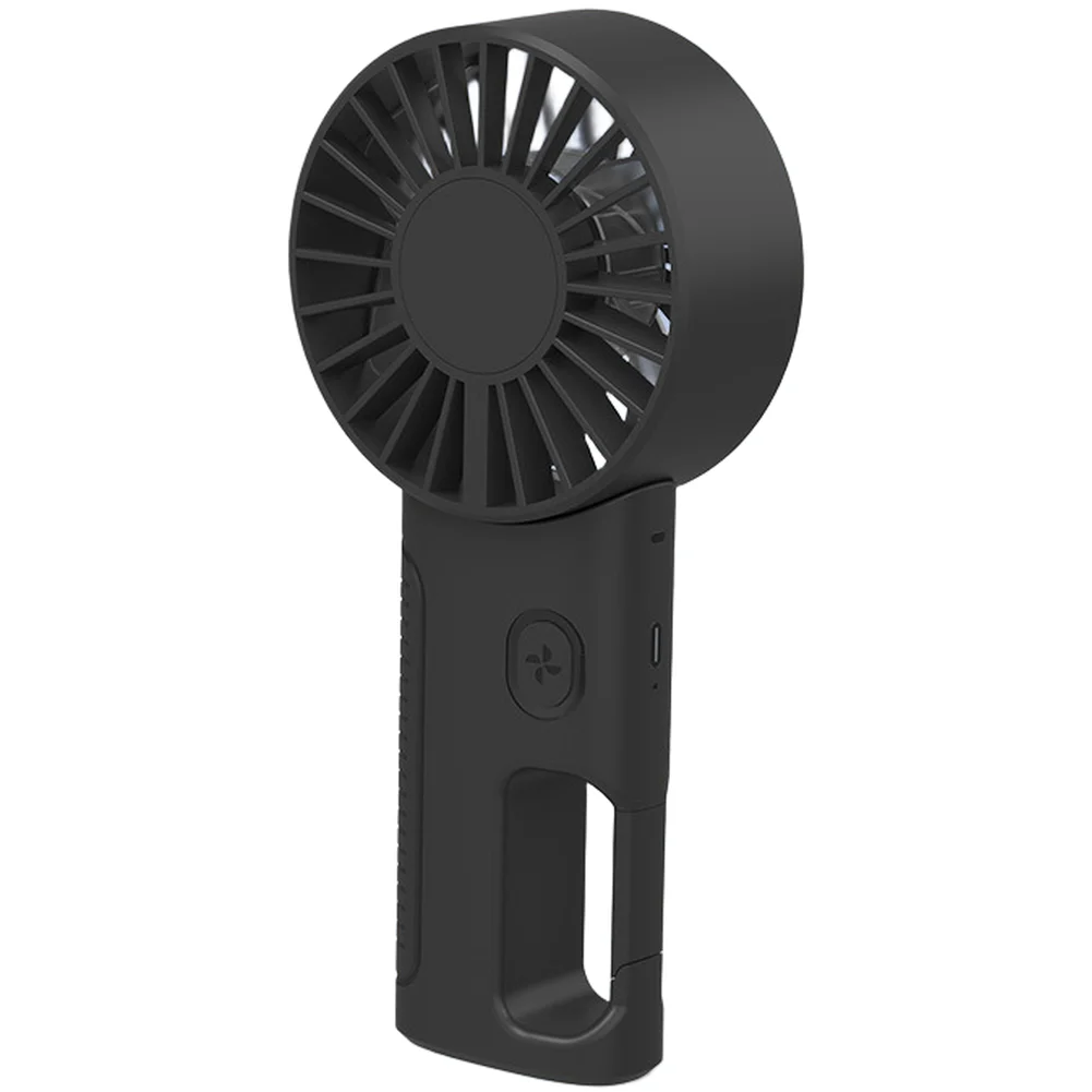 Handheld Neck Fan with USB Rechargeable Battery 4 Airflow Intensities and Lightweight Construction for All-Day Use