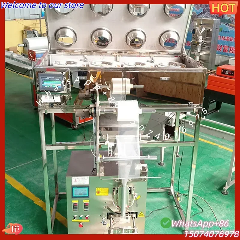 2026 Multi-head electronic scale multi-material mixed packaging machine, nut jasmine soy milk material package mixed