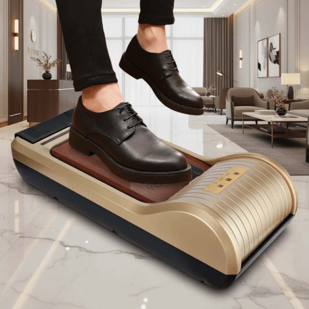 

Hands-Free Shoe Film Dispenser Sanitary Fast Dispensing Disposable Shoe Cover Fully Automatic Dustproof