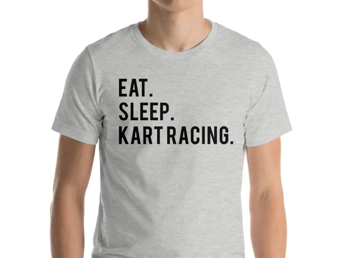 Kart Racing T Shirt Eat Sleep 610