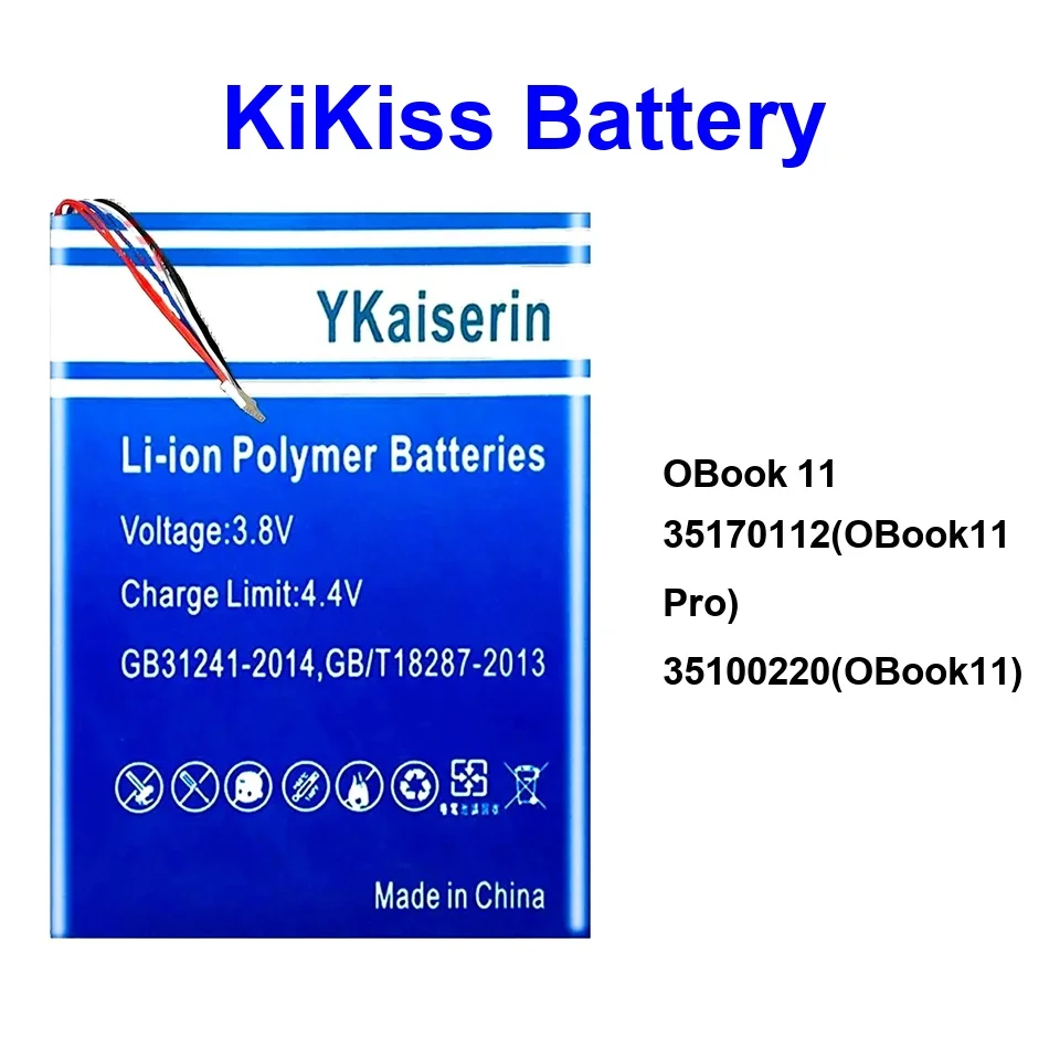 

Аккумулятор для ноутбука с быстрой зарядкой 35170112Obook11 Pro 35100220Obook11 5600-12100 мАч для Onda Obook 11 OBOOK11 Plus