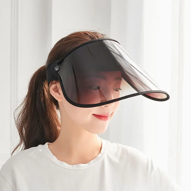 Outdoor Large Brim Sun Hat Unisex  Vehicle Riding Face Shield Anti-Uv Spring Summer Autumn Seasonal Cap Roberly Brand