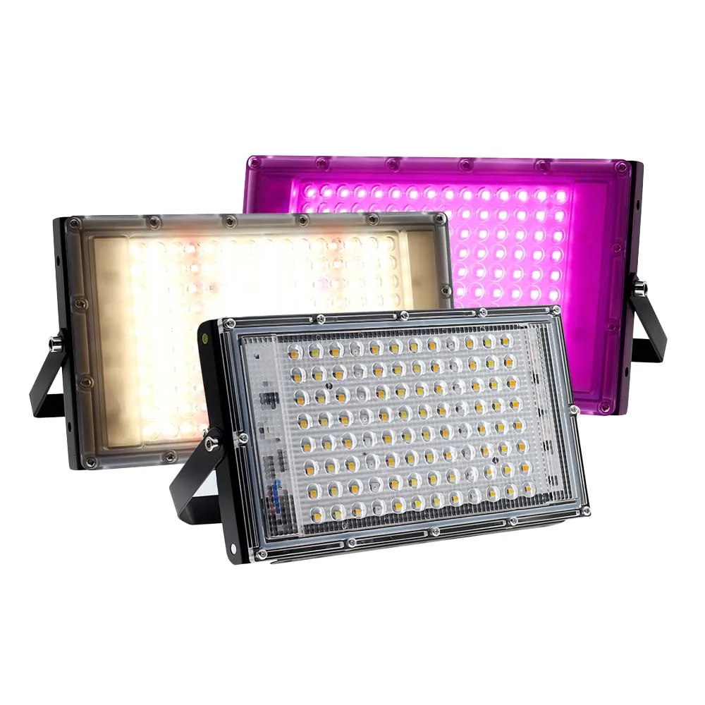 

LED Grow Light AC220V 50W 100W 300W Phyto Lamp Full Spectrum Floodlight Cultivation Lamp for Indoor Plant,home,Greenhouse