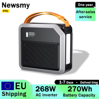 Newsmy P72 Portable Power Station 268W Solar Generator 270Wh LMFP Battery Home Backup Outdoor Camping Mobile power