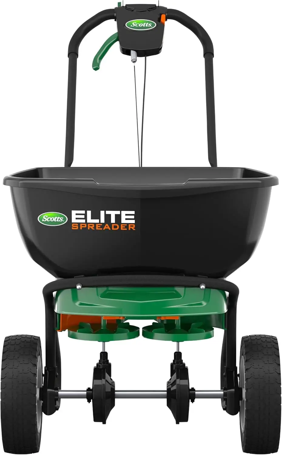 Spreader for Grass Seed, Fertilizer, Salt and Ice Melt, Durable Push Spreader Holds up to 20,000 sq. ft Product