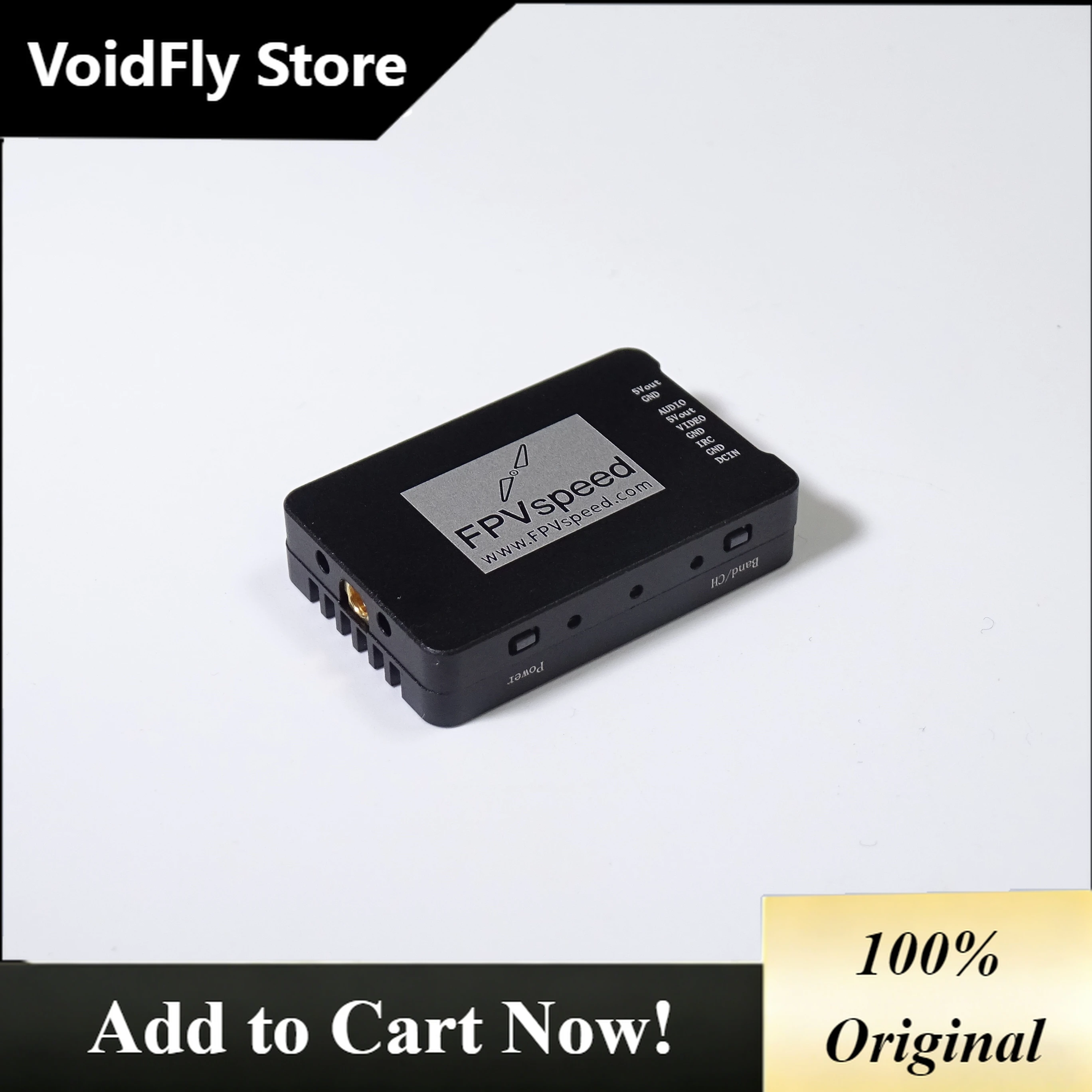 VoidFly FPVspeed VTX-S1 1.6W2.5W3W5W 5.8G4.9G1.2G Long-Range Drone Parts Long Distance Transmission Transmitter Crossover Machin
