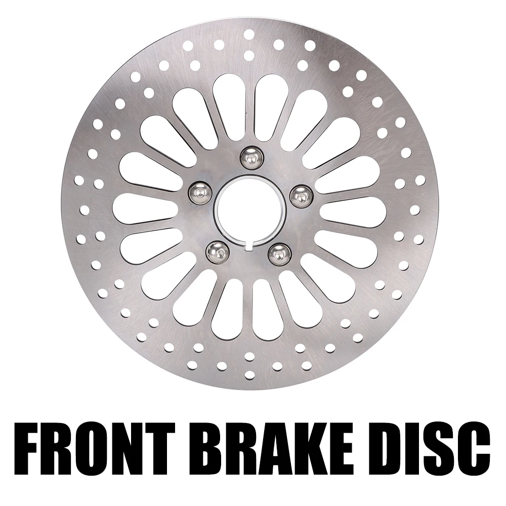 Motorfiets Voor Achter Remschijf Rotor Voor HARLEY Touring Softail Sportster Dyna 1984-2013 420 Rvs