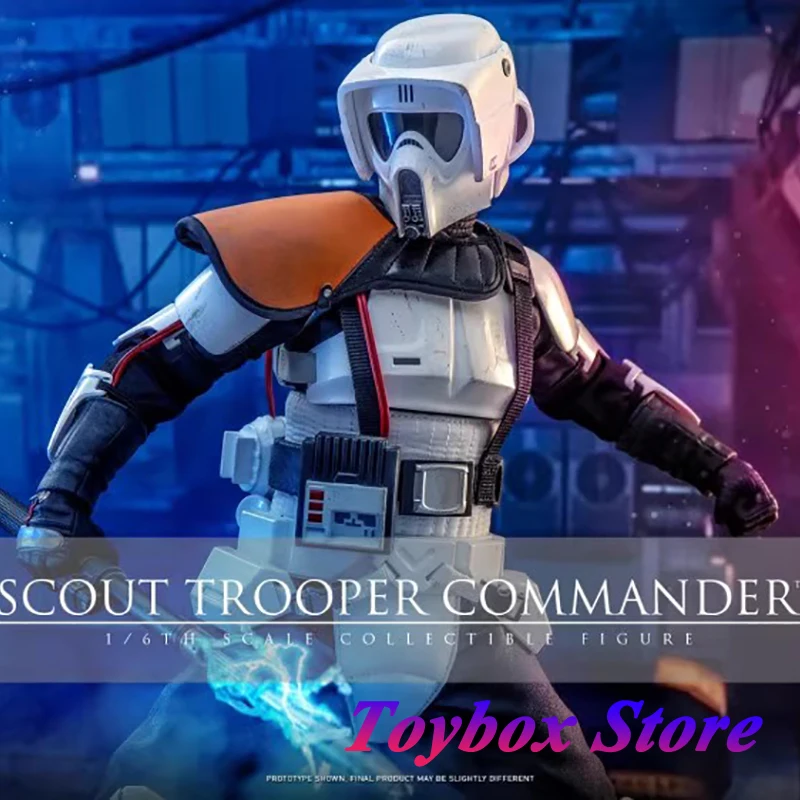 

HOTTOYS HT VGM53 1/6 JEDI SURVIVOR Scout Trooper Commander STAR WARS Man Action Figure 12" Full Set Figurine Fans Collection
