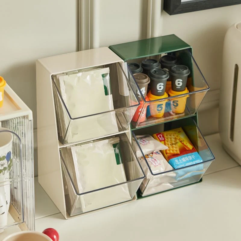 

Tea Bag Storage Box Coffee Liquid Storage Box Transparent Acrylic Coffee Tea Bag Classification Rack