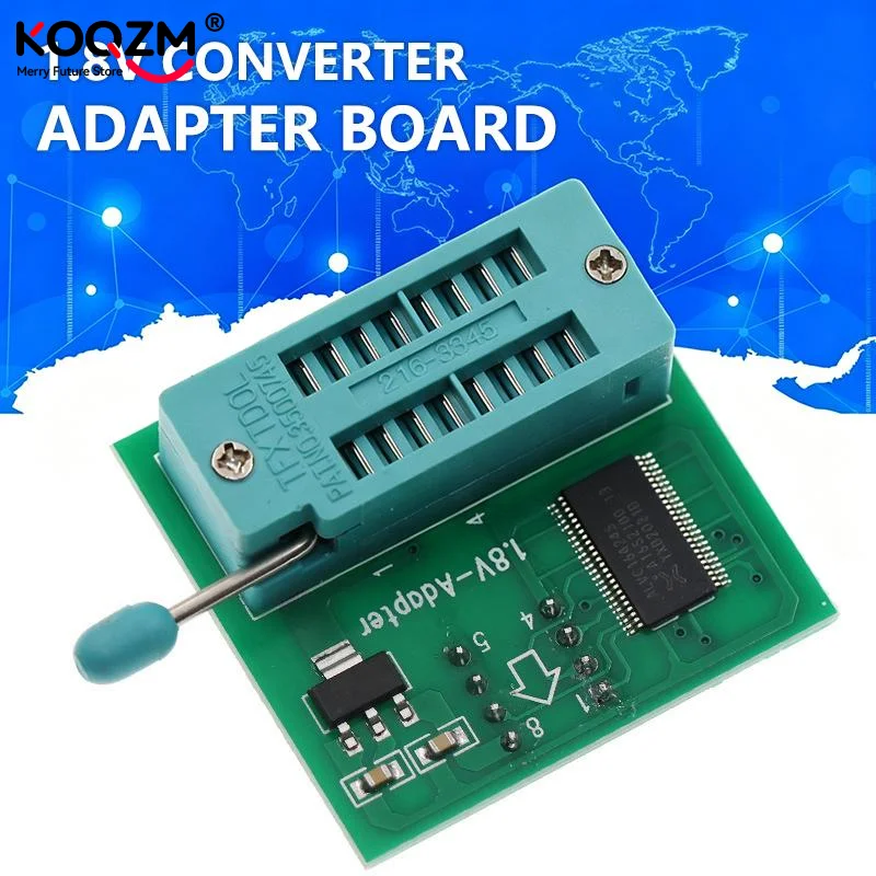 1.8V Adapter For Or Motherboard 1.8V SPI Flash SOP8 DIP8 W25 MX25 Use On Programmers TL866CS TL866A EZP2010 EZP2013 CH341