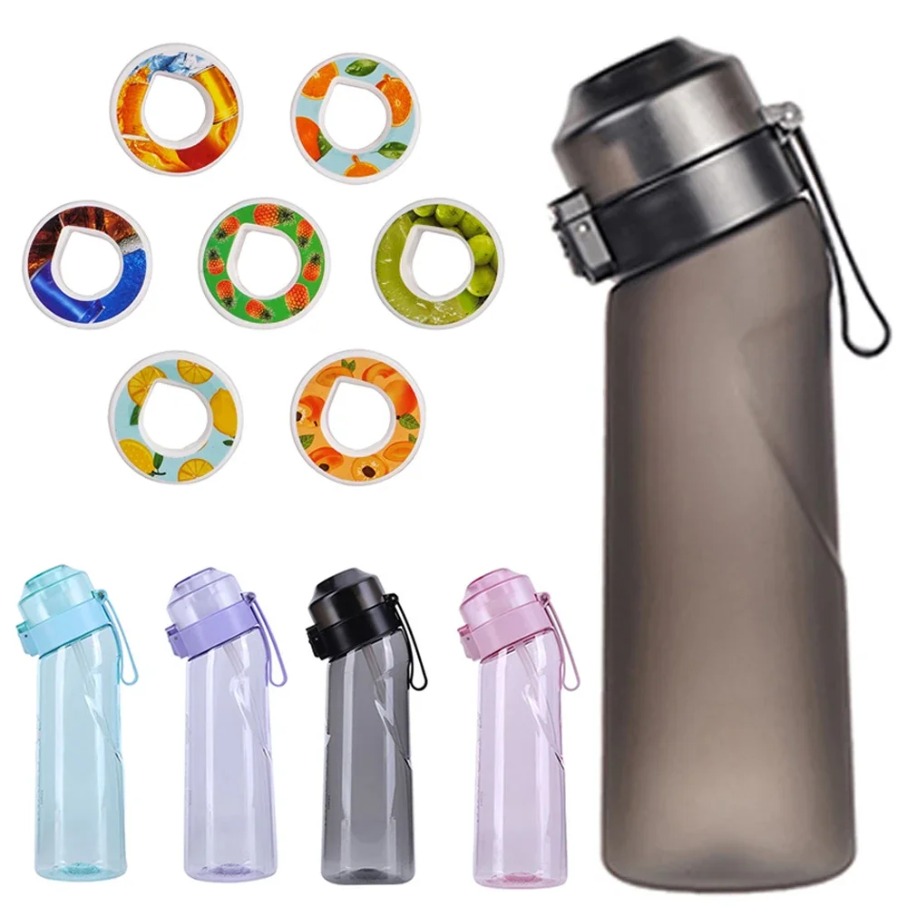 

650ML Air Up Flavored Water Bottle Scent Water Cup Sports Water Bottle For Outdoor Fashion Water Bottle With Fruit Flavor Pods