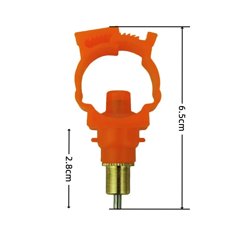 10/50PCS Water Feeder Durable Copper Rabbit Nipple Farming Equipment Automatic Animal Nipple Drinker for Farm Poultry Rabbits