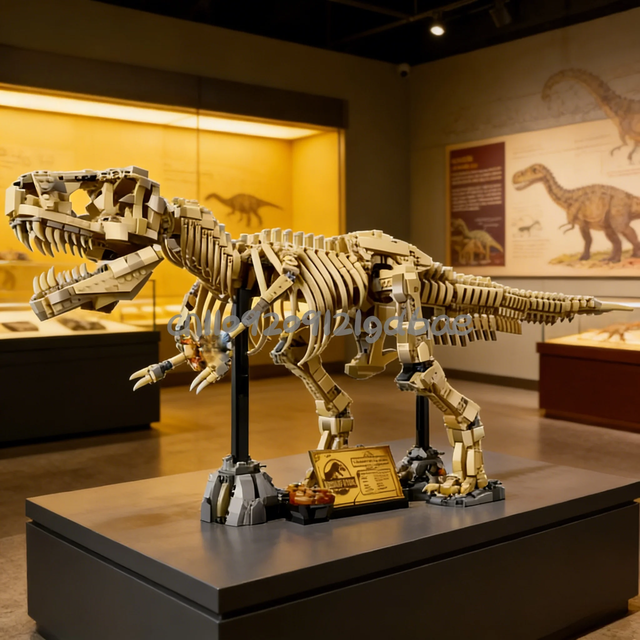 

Новинка 2025 года: Конструктор MOC «Тираннозавр Рекс» (модель из костяных останков) для сборки, декоративный элемент для дома, подарок на праздники для детей и мальчиков
