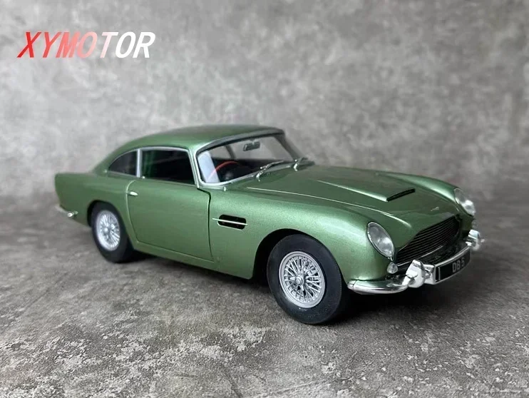 SOLIDO 1:18 For Aston Martin ASTON MARTIN DB5 Alloy Diecast Model Car Kids Toys Birthday Gifts Hobby Display Collection Green