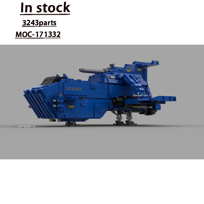 

MOC-171332 Urban Armed Helicopter Building Block Model, 3243 Parts, Creative Boys' Children's Birthday Building Block Toy Gift