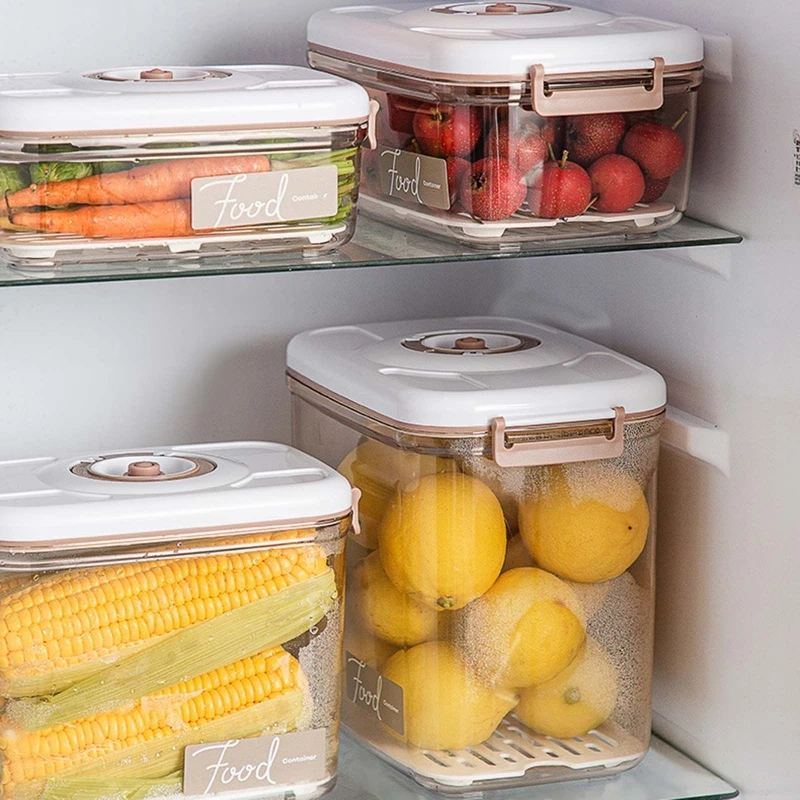 Scelleur sous vide capacité pour étui avec pompe à Air, boîte rangement Fruits légumes cuisine qualité