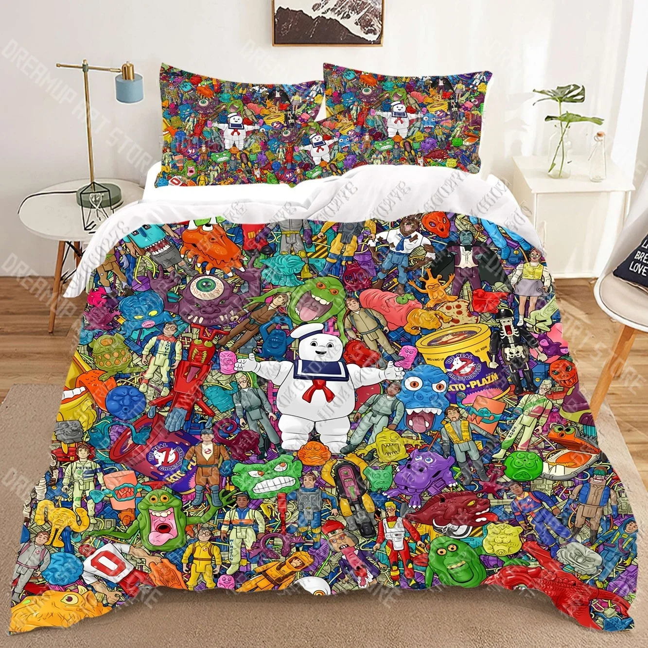 Ghostbusters 3D Bedding Sets print duvet cover Adults_ children bed comforter birthday gift dropshipping