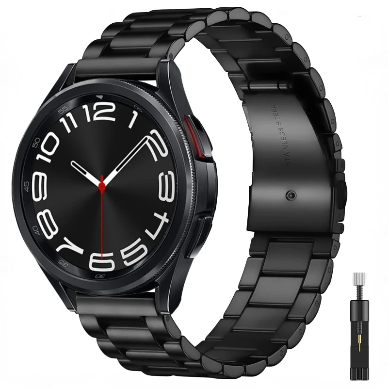 

22mm 20mm Metal Strap for Samsung Galaxy Watch 6/5/4 4 6 Classic Huawei Watch 4/3/GT4/3/2e Bracelet for Amazfit GTR 4/GTS Band