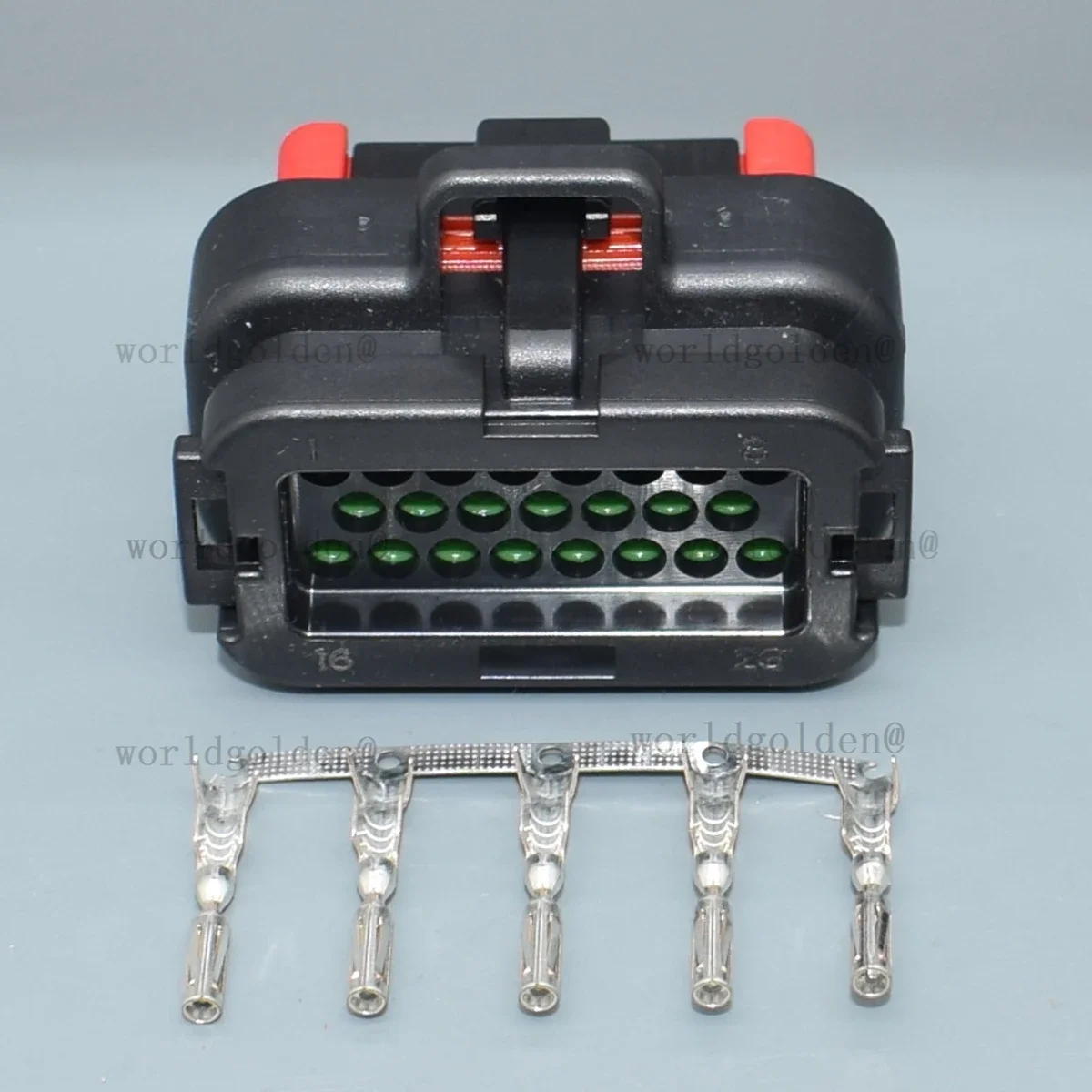 23Pin Auto Engine Wiring Female Socket 2455016-1 car connector for Auto Engine Electronic Wiring Harness Repair