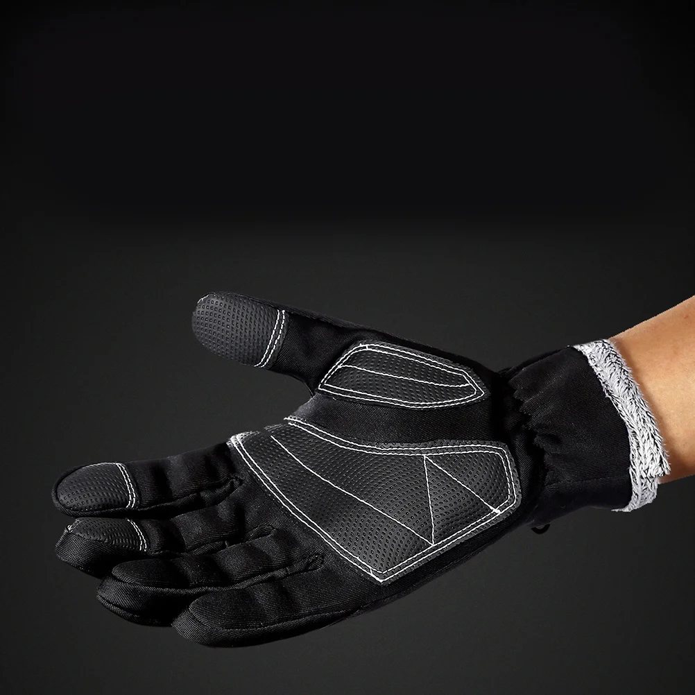 

Thicken Wear-Resistant Gloves Waterproof Screen Touch for Cycling Hiking Outdoor Activities Black Xl Neoprene Gloves for Skiing