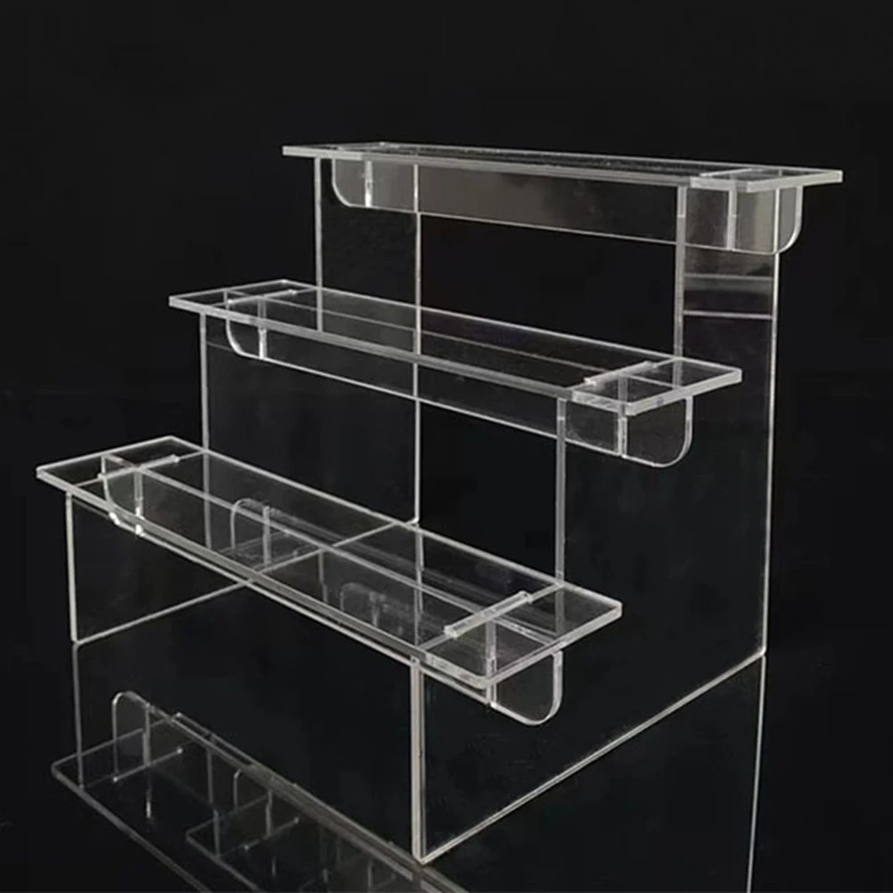 

1 Set Acrylic Transparent Ladder Hand-Made Model Display Stand Drop-resistant Storage & Organizer Holder Display Stand