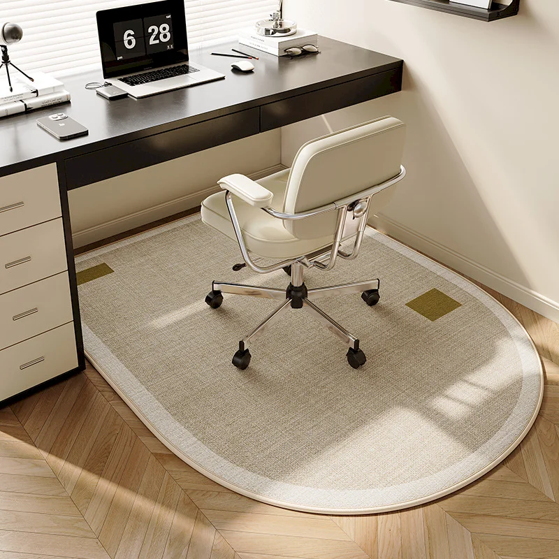 VIKAMA Geometric Block Pattern Arch Anti Slip Carpet Noise Reduction Soft Floor Mat Study Home Decoration