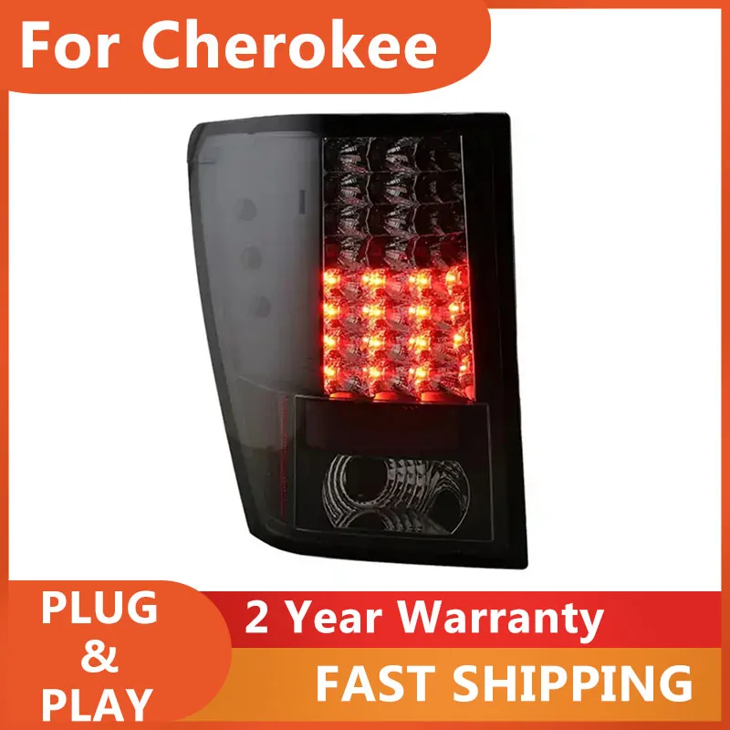 

Car Accessories for Jeep Grand Cherokee Rear Lights 2005-2010 Grand Cherokee Taillight SRT DRL Fog Brake Turn Signal Reversing
