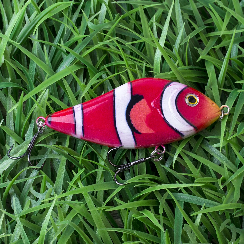 CCLTBA 100MM 45G Slow Sinking Jerkbait Fishing Lure Slider Swim Action Hard Body Jerk Bait for Pike Musky Fishing