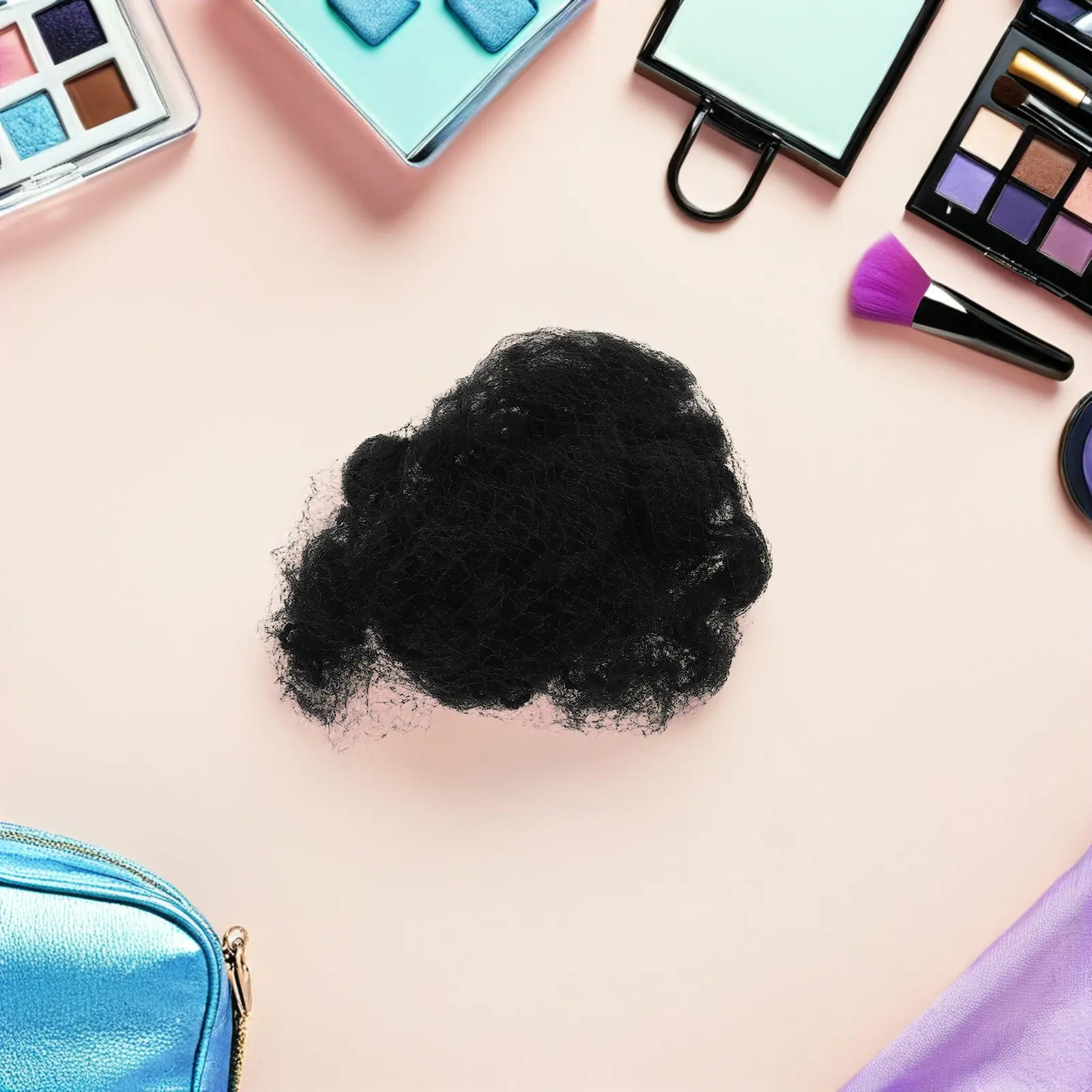 

100Pcs Black Invisible Hair Nets for Women Elastic Breathable Mesh Bun Net for Dancing Sleeping Styling Comfort Secure Hold