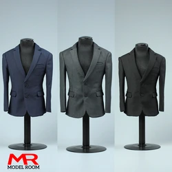 AFS 1/6 Scale Male Suit Jacket Suit Top Clothes Model Fit 12'' Male Soldier Normal Action Figure Body Dolls