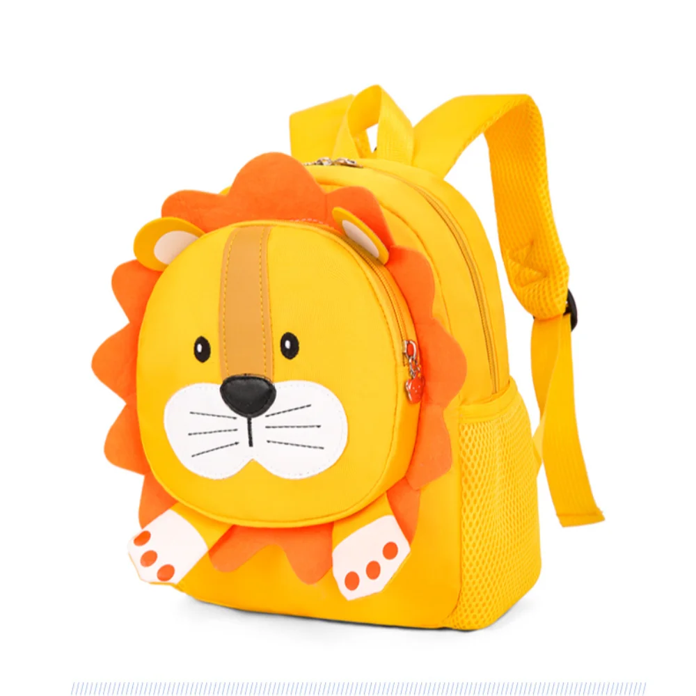 with Anti-loss Rope Children's Bag Breathable Cute Kindergarten Backpack Cartoon Animal Backpack