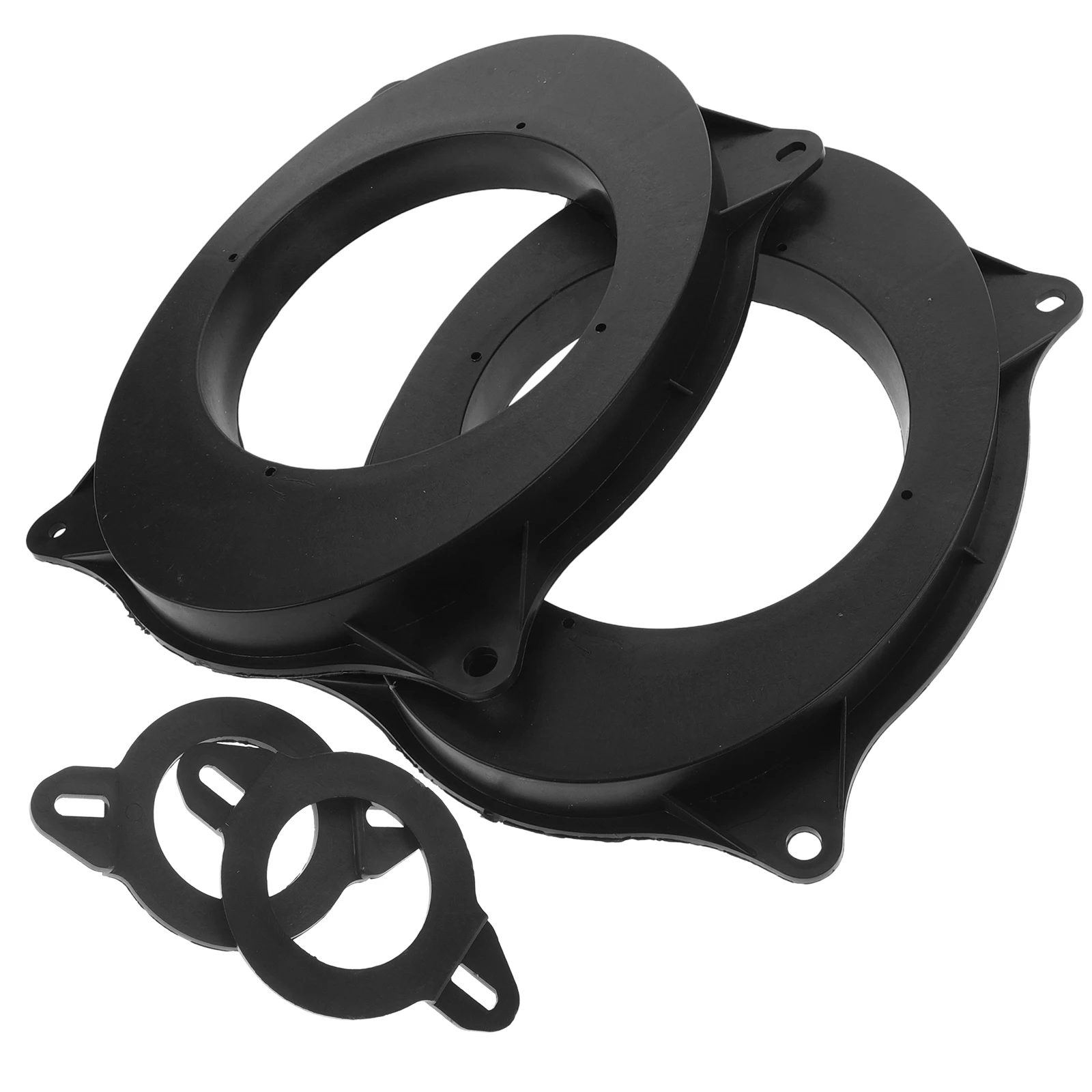 

1 Pair Universal High-Tone Speaker Bracket Car Audio Spacer Ring For Door Speakers Sound Enhancement Adapter Automotive Part