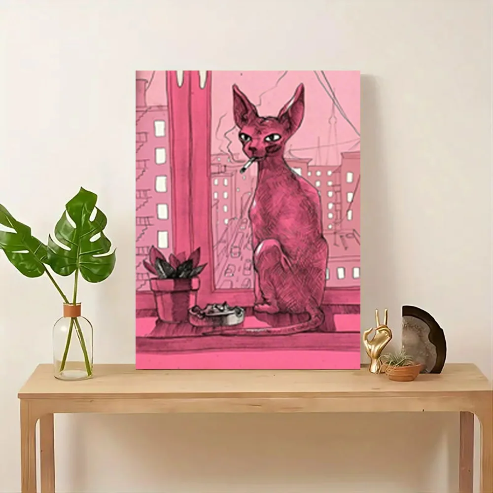 1pc frameless Canvas Painting Classic Simple Wall Art Fashion Elegant Multi Colourful Print HD Canvas Print Poster Home Living R